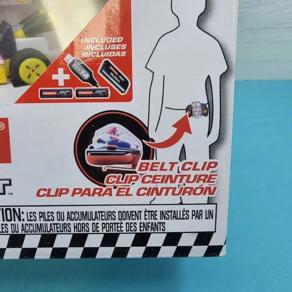 Carrera RC Mario Kart Mini Peach 2.4GHz Radio Control Car New